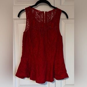 Vintage Bongo Junior's Lace Sleevless Top